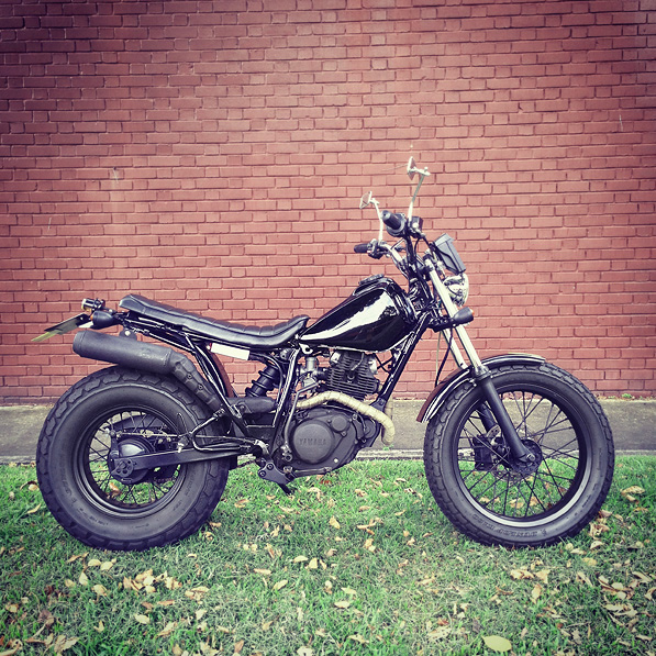 Tw200 shop custom parts